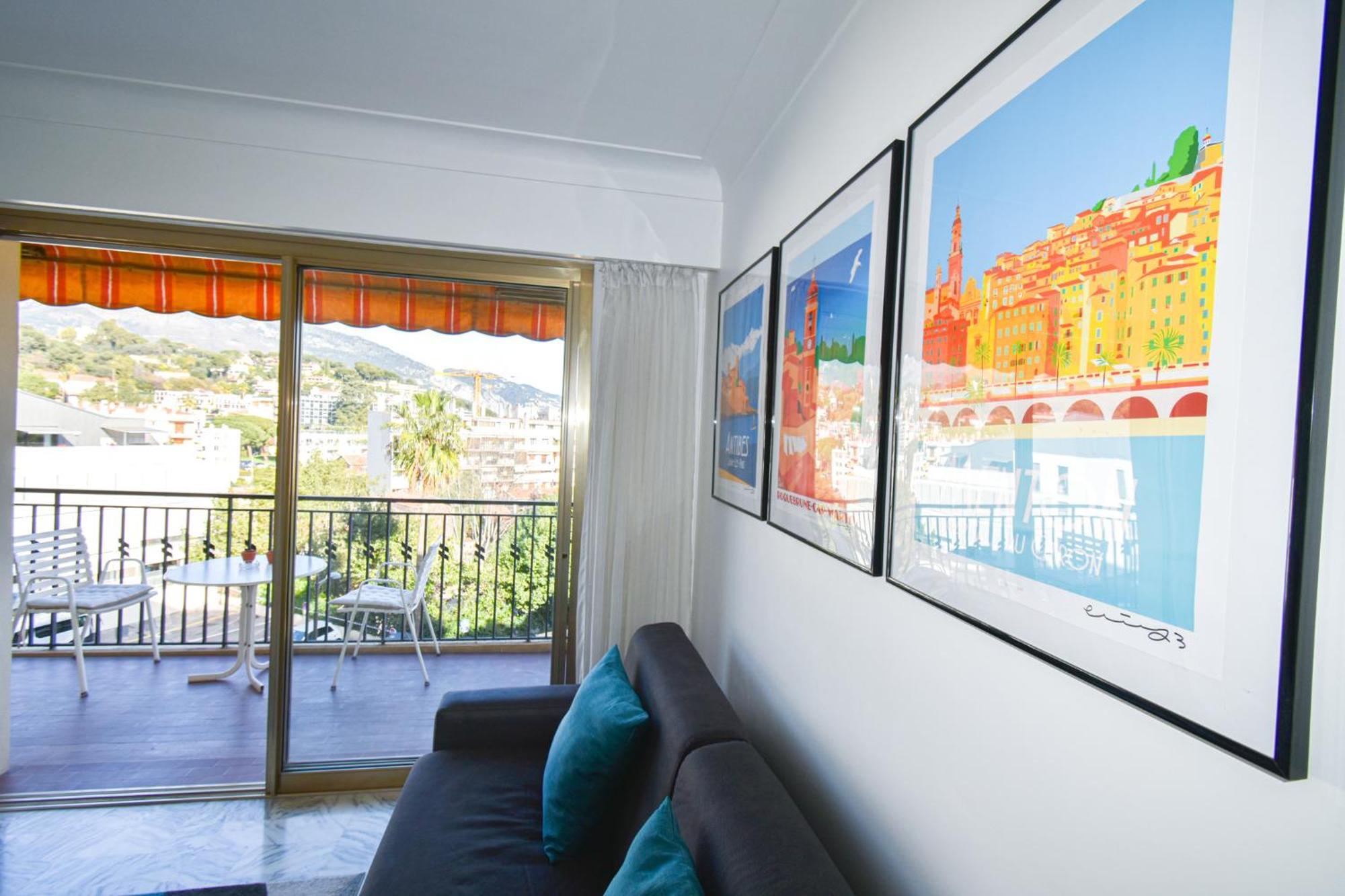 L'Orangerie - Proche Mer - Terrasse - Parking Prive - Clim Roquebrune-Cap-Martin Exterior photo